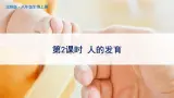 北师大版八上生物19.1《人的生殖和发育》第2课时 人的发育 課件+视频