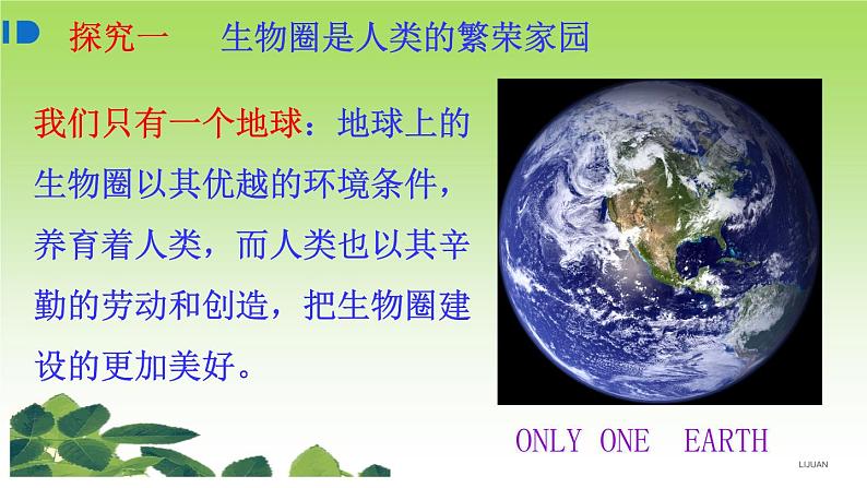 20.2 生物圈是生物的共同家园 苏教版生物八年级上册第4页