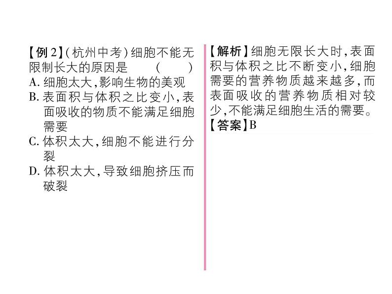 人教版七年级上册生物 2.2.1 细胞通过分裂产生新细胞 课件04