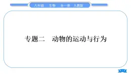人教版八年级生物上第五单元生物圈中的其他生物专题二动物的运动与行为习题课件
