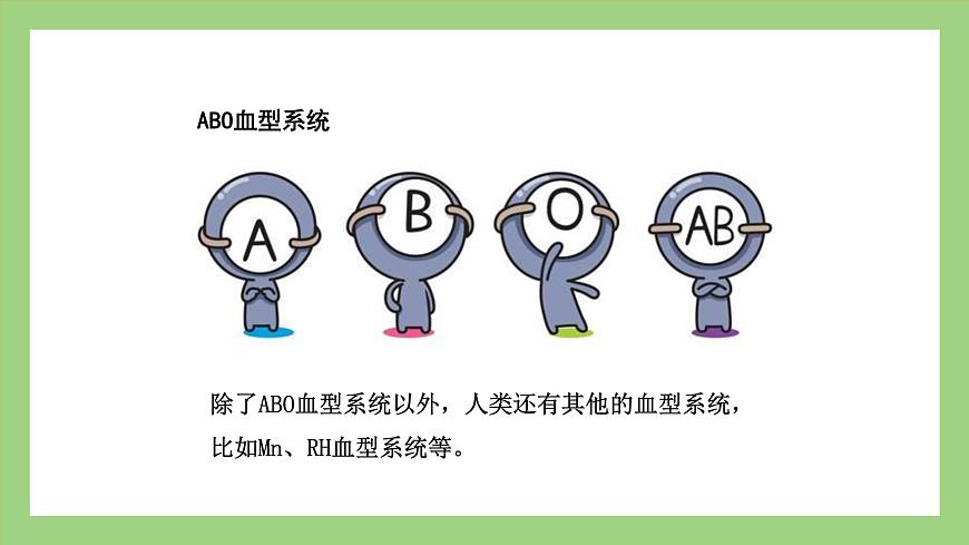 人教版七年級下冊生物 4.4.4輸血與血型(課件)第6頁