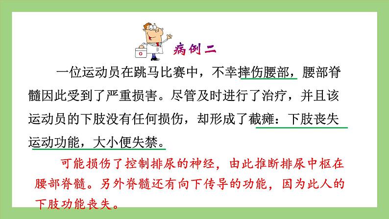 人教版七年级下册生物 4.6.2神经系统的组成(课件)07