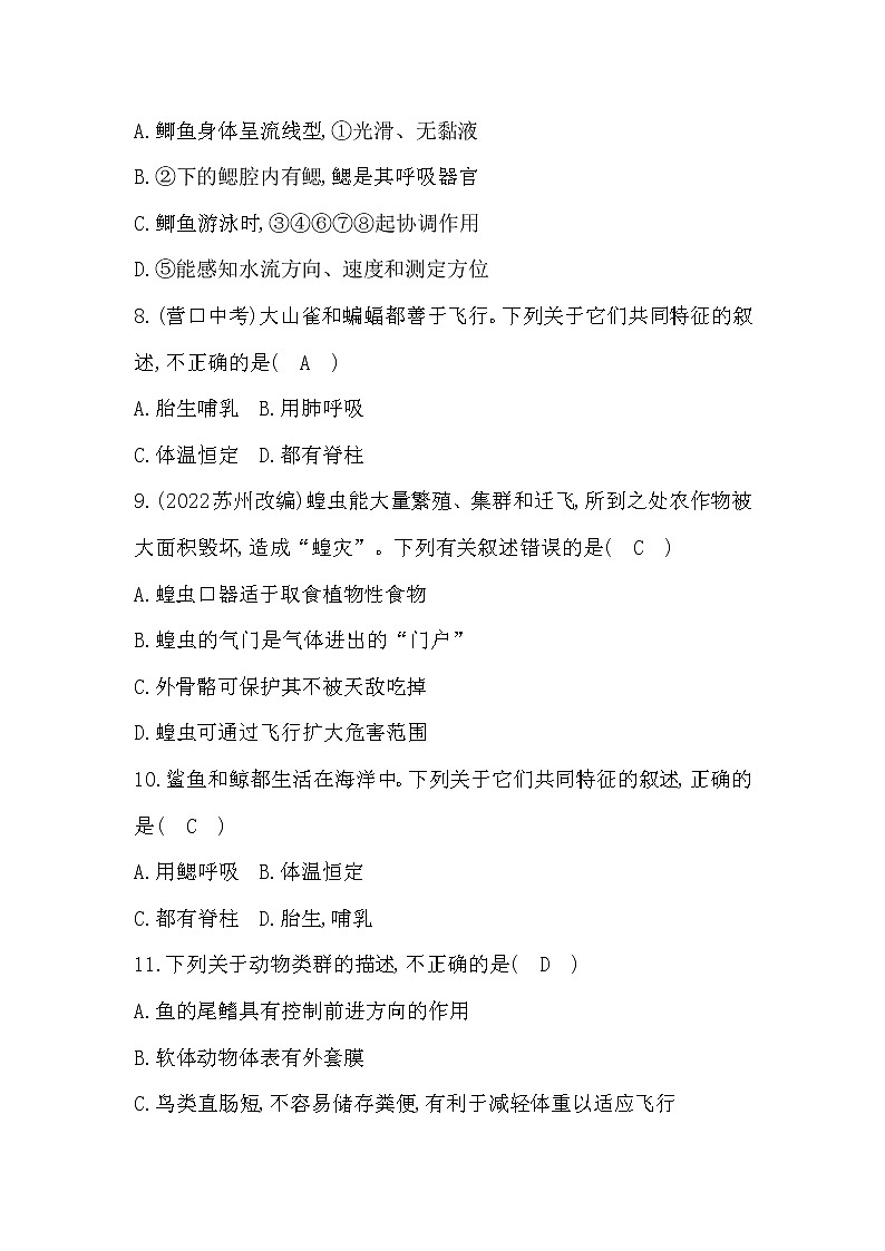 专题15 动物的主要类群第3页