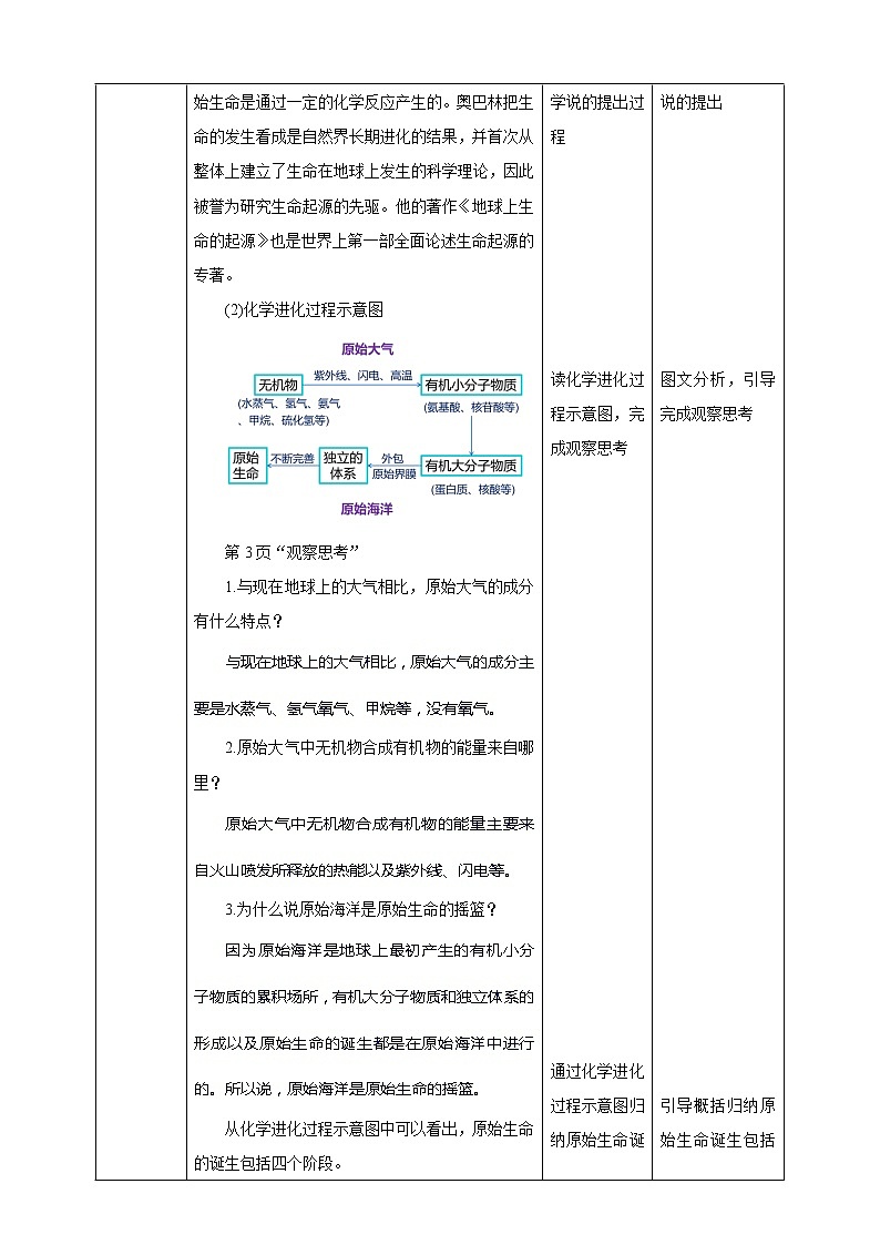 济南版生物八年级下册 5.1.1 生命的起源  课件+教案+学案+素材03