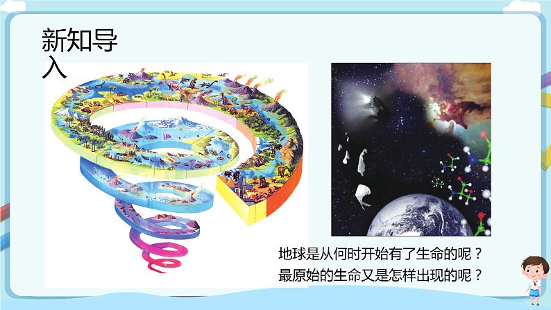 济南版生物八年级下册 5.1.1 生命的起源  课件+教案+学案+素材03