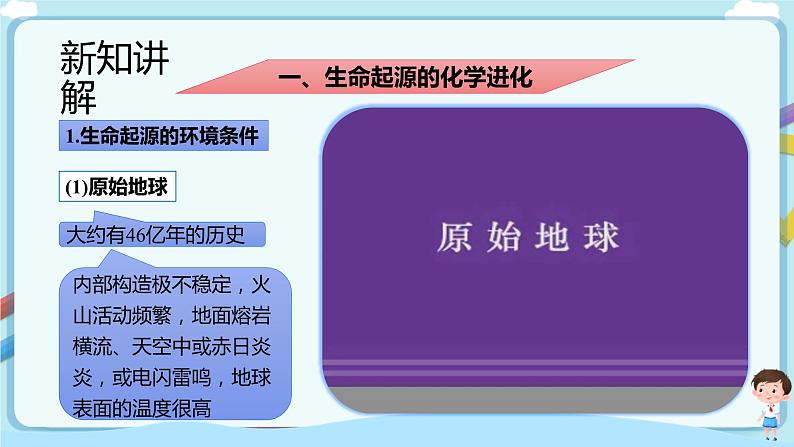 济南版生物八年级下册 5.1.1 生命的起源  课件+教案+学案+素材05