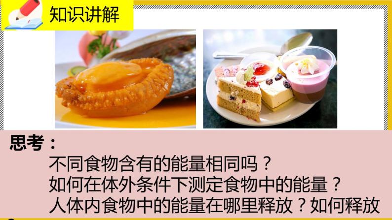 10.1《食物中能量的释放》课件PPT+教案+同步练习04