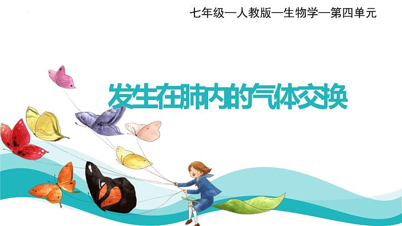 4.3.2发生在肺内的气体交换课件01