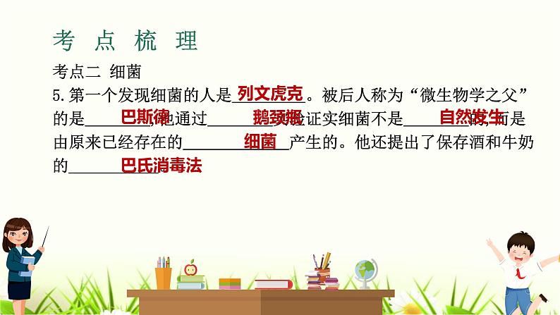 中考生物复习专题二第5章细菌、真菌与病毒课件第6页