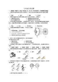 江苏省徐州市沛县第五中学2022-2023学年七年级下学期3月月考生物试题（含答案）