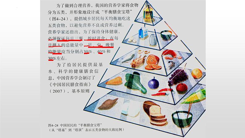 第四单元第二章第三节 合理营养与食品安全课件 人教版生物七年级下册第6页