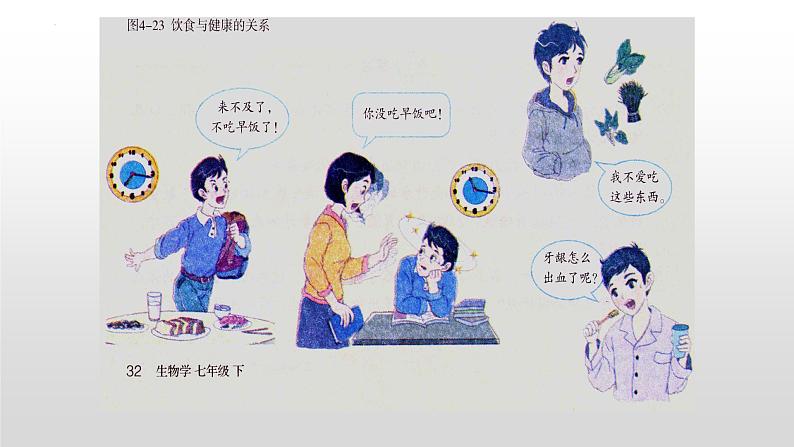 第四单元第二章第三节 合理营养与食品安全课件 人教版生物七年级下册第7页