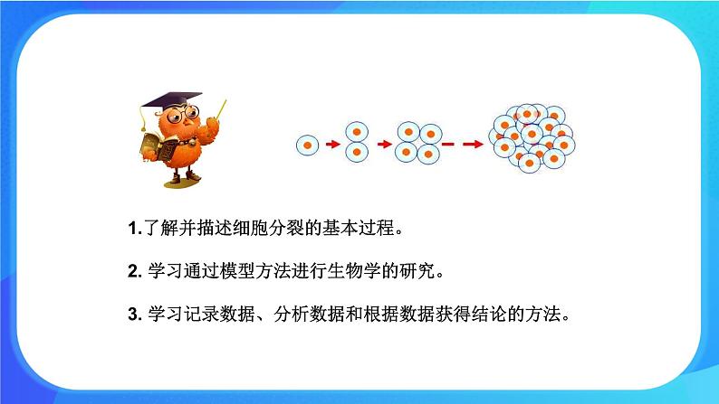 3.3 细胞通过分裂而增殖 课件 北师大版七年级生物上册第3页