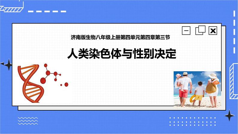第三节《人类染色体与性别决定》课件第1页