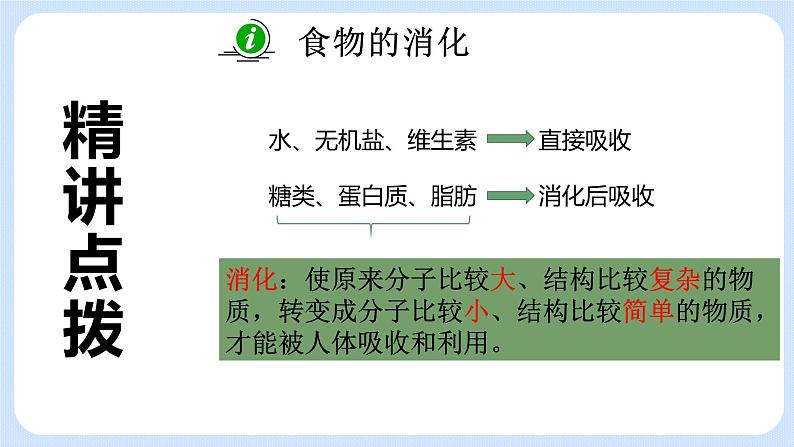 5.4《 人体对食物的消化吸收》课件第4页