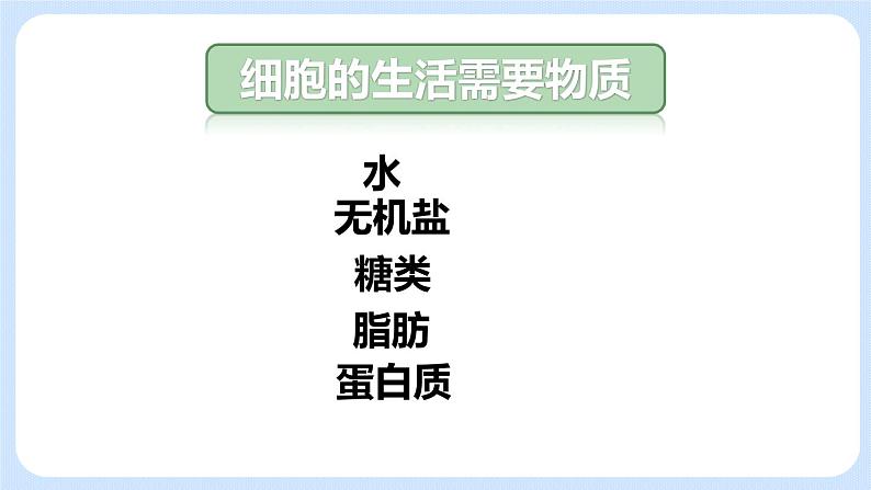 2.1.4细胞的生活 课件第5页