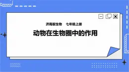濟(jì)南版生物七上 2.5 《動(dòng)物在生物圈中的作用》課件+教案+練習(xí)+視頻