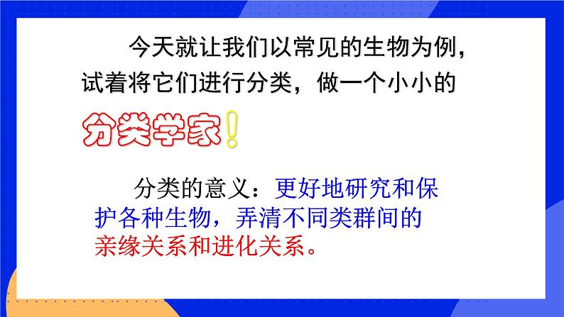 6.1.1《尝试对生物进行分类》课件第3页