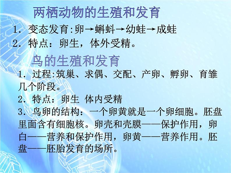 人教版八年级下册生物复习分册梳理课件(人教版)05