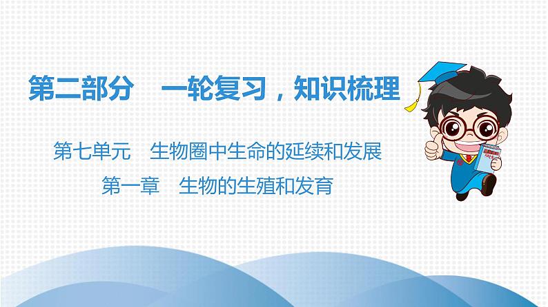 中考生物总复习第2部分 第7单元 第1章 生物的生殖和发育课件01