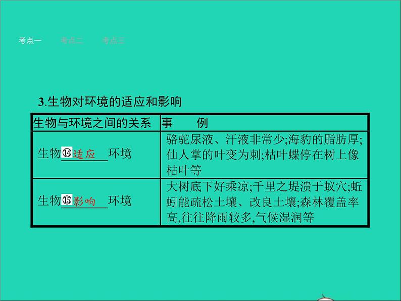 初中生物中考复习 中考生物总复习第二讲了解生物圈课课件PPT04
