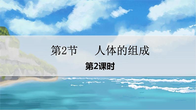 七下生物(苏科版)9.2 人体的组成 第2课时 PPT课件+教案04