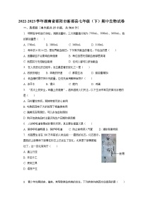 2022-2023学年湖南省邵阳市新邵县七年级（下）期中生物试卷（含解析）