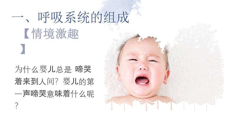 10.3 人体与外界的气体交换-七年级生物下册同步(苏教版)课件PPT第2页