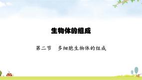 生物七年级上册第二节 多细胞生物体的组成教学课件ppt
