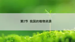 北师大版七年级生物上册课件 7.2 我国的植物资源