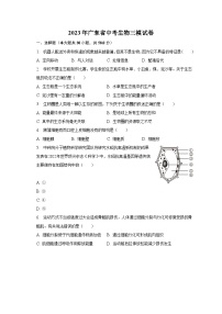 2023年广东省中考生物三模试卷（含解析）