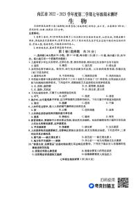 四川省内江市第六中学2022-2023学年七年级下学期期末生物试卷