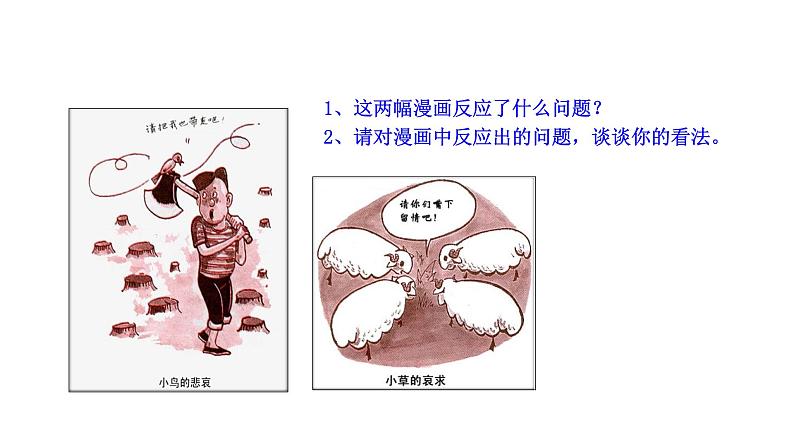 3.6爱护植被,绿化祖国优化 课件-2023-2024学年人教版生物七年级上册第1页