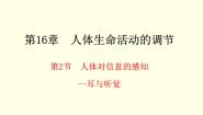 初中生物苏科版八年级上册2 人体对信息的感知优质ppt课件