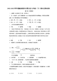 2022-2023学年福建省福州市晋安区七年级（下）期末生物试卷（含解析）