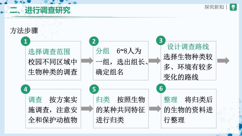 【人教版】七上生物   1.1.2 调查周边环境中的生物（课件+教案+导学案+练习）08