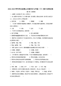 2022-2023学年河北省唐山市滦州市七年级（下）期中生物试卷（含解析）