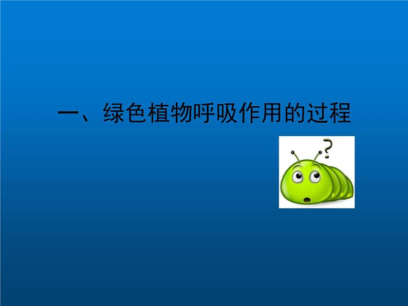 人教版七年级生物上册--第二节《绿色植物的呼吸作用》(精品课件)第6页
