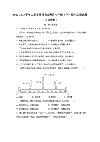 2022-2023学年山东省淄博市高青县七年级（下）期末生物试卷（五四学制）（含解析）