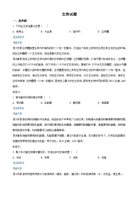 2023年福建省中考生物真題（含解析）