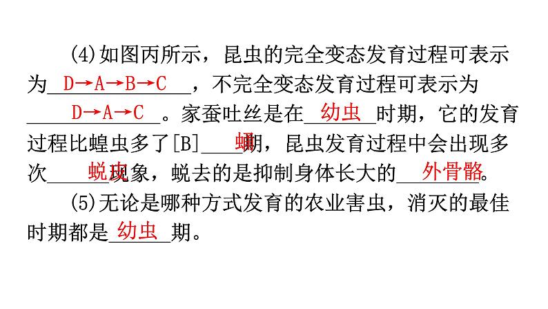 中考生物复习第七单元第一章生物的生殖和发育知识点课件07