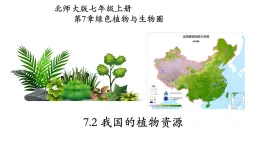 3.7.2+我国的植物资源-【精华备课】2023-2024学年七年级生物上册同步教学课件（北师大版）