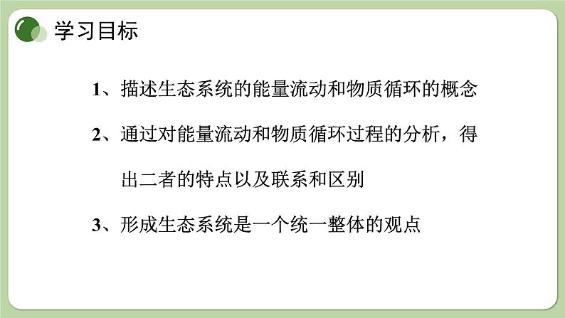 济南版生物八下6.2.3 能量流动和物质循环(课件PPT)第2页