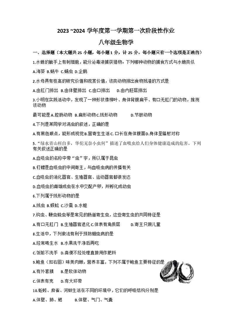 试题第1页