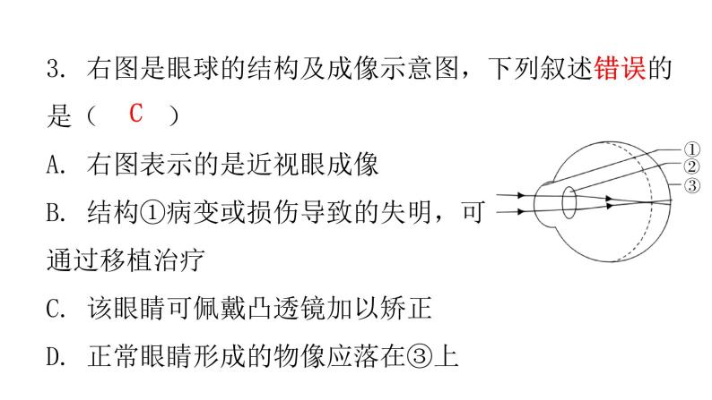 北师大版七年级生物下册第12章人体的自我调节第2节感受器和感觉器官第1课时课件05