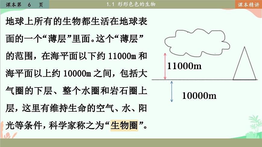 北師大版生物七年級(jí)上冊(cè) 1.1 形形色色的生物課件第3頁(yè)