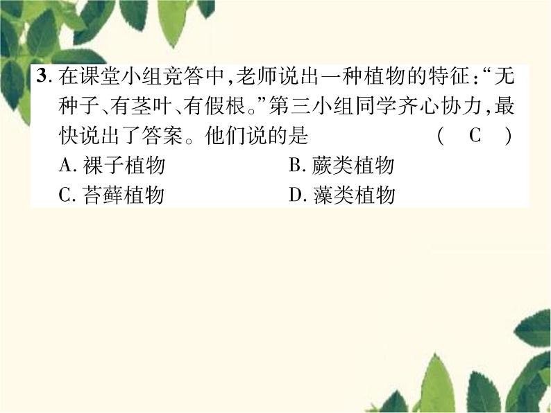冀少版生物七年级上册 5.1 尝试对生物进行分类课件08