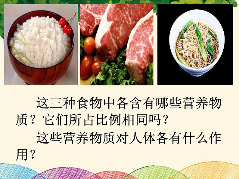 人教版生物七年级下册 第二章 人体的营养 第一节 食物中的营养物质(案例二)-课件第4页