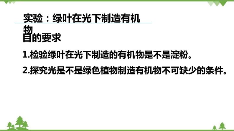 人教版生物七年级上册  绿色植物是生物圈中有机物的制造者课件02