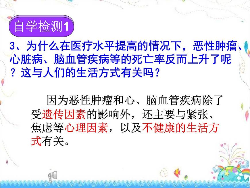 人教版生物八年級(jí)下冊(cè) 第二節(jié) 選擇健康的生活方式 (3) 課件第7頁
